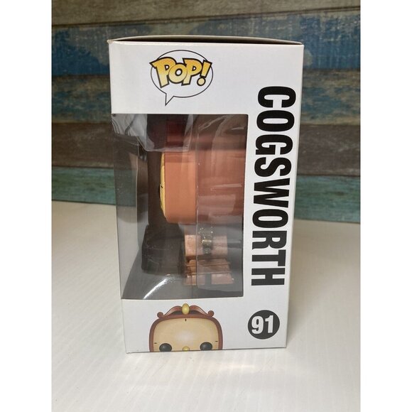 Funko Pop! Disney Beauty and the Beast Cogsworth #91 - Picture 2 of 7